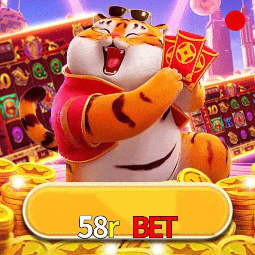 Imagem promocional da 58r bet mostrando a plataforma e suas vantagens